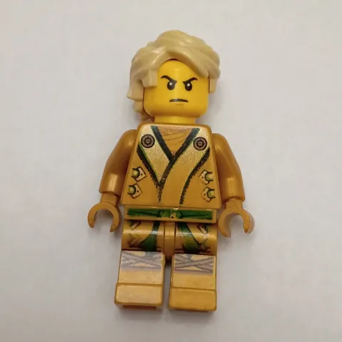 LEGO NINJAGO Ninjago Tan Ninja Plastic Minifigure w/ Blond Hair, NINJAGO City