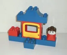 Lego DUPLO Set 1959 House Building Set 7-Pieces Complete