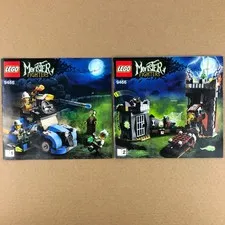 Lego Monster Fighters The Crazy Scientist & His Monster 9466 Manual Booklet ONLY