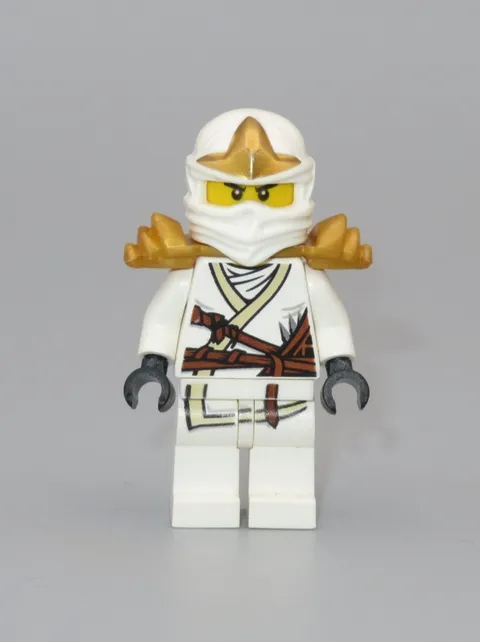 LEGO Ninjago Zane ZX Rise of the Snakes White minifigure Ninja 9445 9449 9440