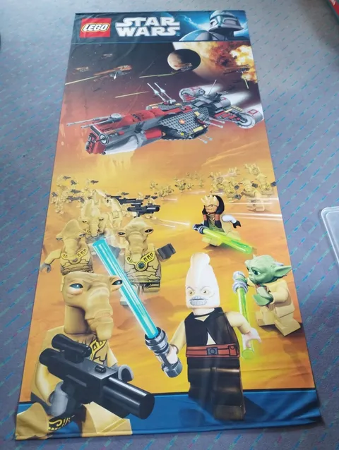 LEGO Display Flag Star Wars Banner Republic Frigate Geonosis 7964 SWCWBan04