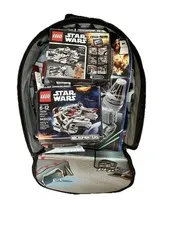 Star Wars Lego Sets In Death Star X-Wing Lego Carrying Case ZipBin 2012- 2 Sets+