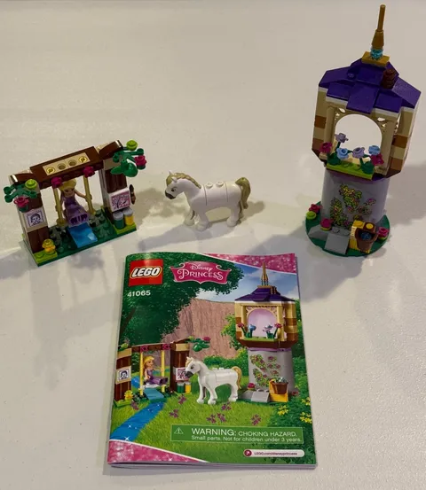 LEGO Disney 41065 Rapunzel's Best Day Ever COMPLETE w/ Minifigs & Manual