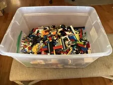 Mixed Lego By The Pound Random Pieces 18.8 lbs.