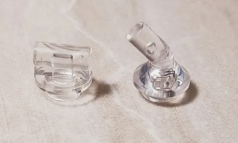 New LEGO Handle Lot of 2 Clear Translucent Bar and Short Handle Build Bouquet