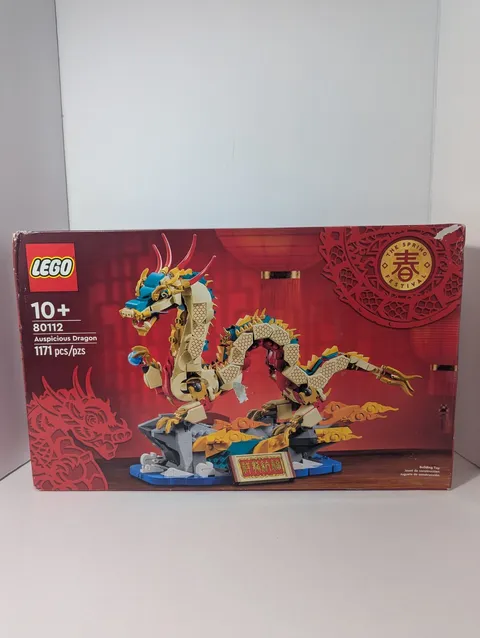 LEGO Spring Festival Auspicious Dragon Set 80112 Building Toy 1171 Pieces w/ Box