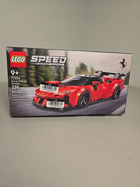 LEGO Speed Champions 77254 Ferrari SF90 XX Stradale Sports Car Building Toy