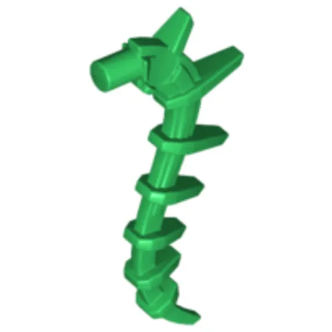 10X LEGO Seaweed Marine Plant Leaf Green Vine Leaf 55236 10Pcs