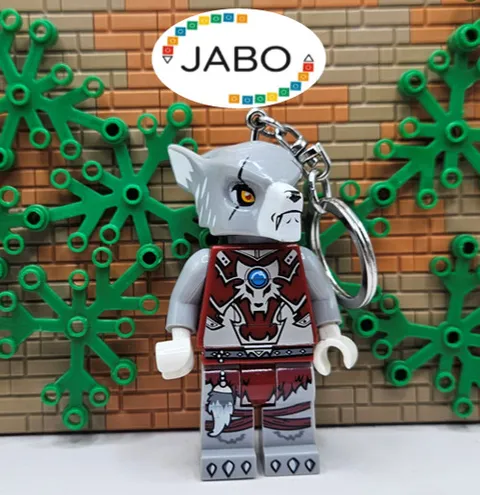 (S13 / 5 / 12) LEGO 850609 Worriz Chima LED Key Light Keychain