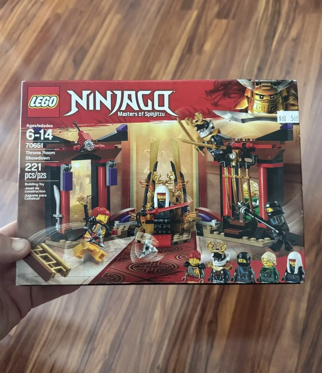 LEGO NINJAGO: Throne Room Showdown (70651) - NISB - BRAND NEW SEALED