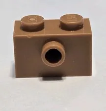 LEGO Parts - Medium Nougat Brick 1 x 2 with Stud on Side - No 86876