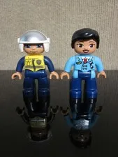 Lego Duplo Pilot And Police Replacement Lot