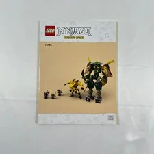Lego Ninjaga Dragon Rising 71794 Instruction Magazine