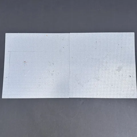 Lego Baseplate 48X48 15 inches by 15 inches 48 X 48 Light Bluish Gray Count 2