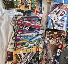 Lego Instructions Manual Lot -15 Lbs.