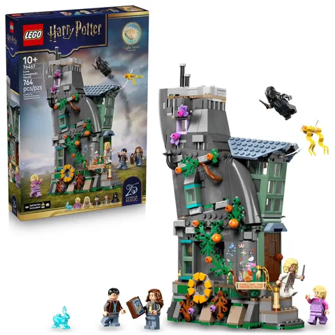 LEGO Harry Potter Luna Lovegood's House Building Set, 764 Pieces
