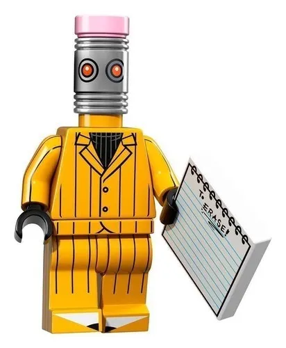 LEGO Batman Movie The Eraser 71017 CMF Series 1 DC Minifigure Complete 2017