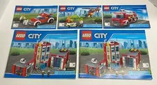 Lego City 60110 ~ Replacement Instruction Manual / Booklets ONLY 1,2,3,4,5