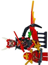 LEGO KAI NINJA LIMITED EDITION NINJAGO + MR. E BLACK MASK 9