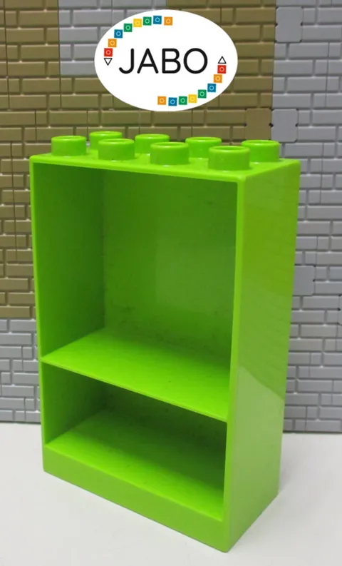 (RB) LEGO Duplo Closet Shelf Green House Farm Ponnyhof Police Fire Engine