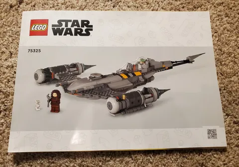 Lego Star Wars 75325 Instruction Manual BOOK The Mandalorian's N-1 Starfighter