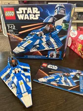 LEGO Star Wars Plo Koon's Jedi Starfighter 8093 175pcs Complete Set Box Inst