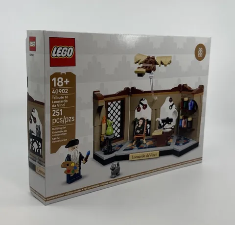 LEGO 40902 Tribute to Leonardo da Vinci 2026 GWP New Sealed