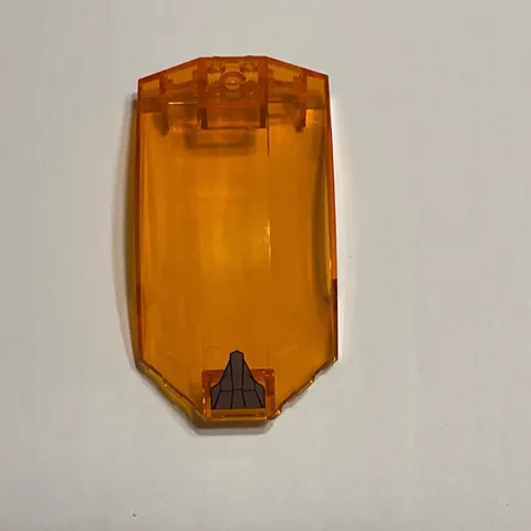 LEGO Windscreen 10 x 6 x 4 Curved Dark Bluish Gray Armor Plates 18729pb03