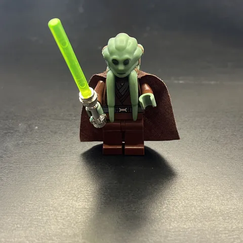 Lego Star Wars Minifigure Kit Fisto sw0163 w/ Green Lightsaber - Episode 3 Jedi
