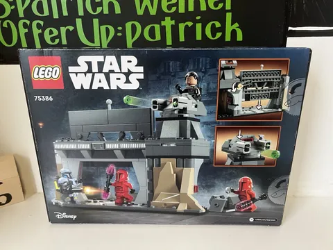 LEGO Star Wars 75386 Paz Vizsla and Moff Gideon Battle Sealed