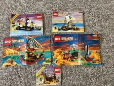 Lego Vintage Pirate Instructions ONLY!! 6257 6256 6262 6261 6235