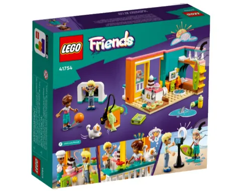 NEW Lego Friends 41754 LEO'S ROOM 203pc Building Toy Set