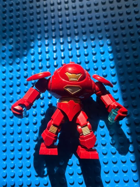 Lego Custom Hulk Buster Rare Big Fig Marvel Superhero Game