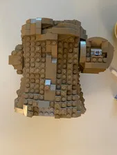 LEGO Parts LOT 3 lbs Mixed Bricks Pieces Incomplete YODA 75255 STAR WARS tan