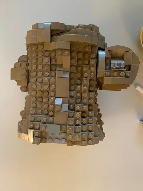 LEGO Parts LOT 3 lbs Mixed Bricks Pieces Incomplete YODA 75255 STAR WARS tan