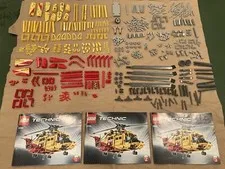 LEGO Technic Helicopter 9396 With LEGO + Power Functions Motor Set 8293