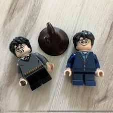 LEGO Harry Potter Minifigures and Sorting Hat