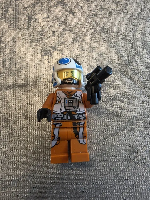 LEGO Star Wars Tie Fighter X-Wing Mash-Up Rebel Pilot Minifigure