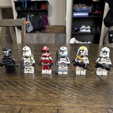LEGO Star Wars Clone Army Customs Lot 6