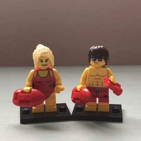 LEGO® Lifeguards Collectible Minifigure Series 2 and 12 Sets 8684 71007 Retired