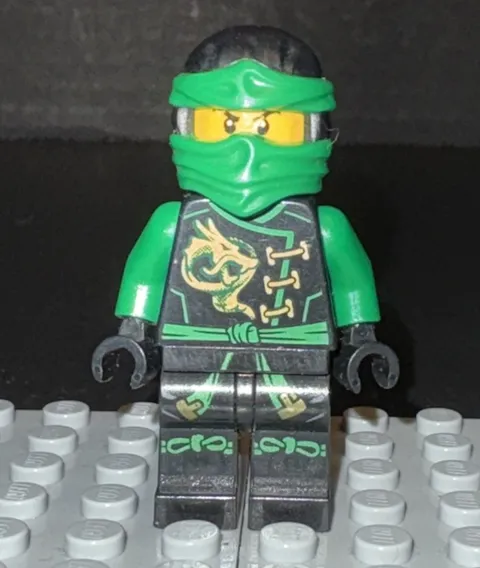 Lego Ninjago Lloyd Minifigure njo0209 Skybound Green Ninja 70601