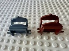 LEGO Horse Saddle with 2 Clips 4491b
