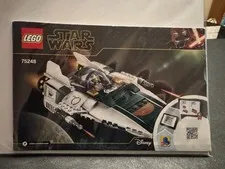 LEGO Star Wars Resistance A-Wing Starfighter 75248 Instruction Manual ONLY