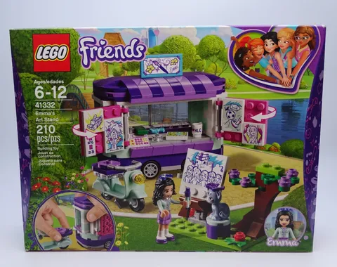 LEGO Friends Emma's Art Stand 41332 New Sealed (17609-Closet) 