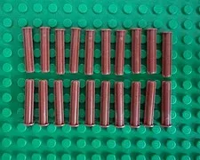 LEGO 20-piece Reddish Brown Technic Axle 3L with Stop FREE SHIPPING