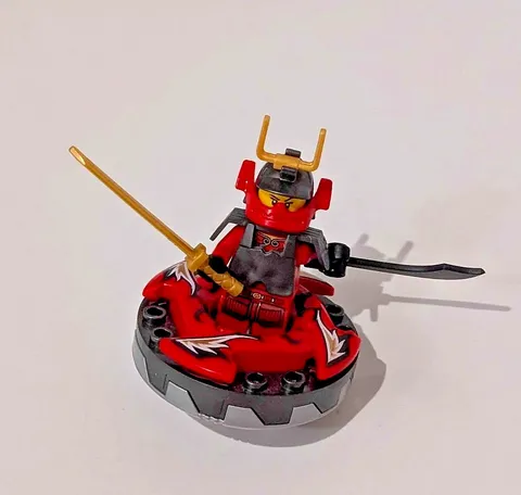 LEGO® Minifigure njo0050 w/ Spinner - Samurai X, Ninjago Rise of the Snakes 9566