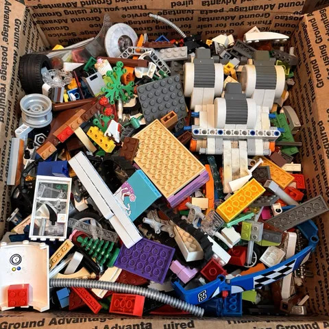 12lb Lego Lot Assorted Parts & Pieces Mixed Sets Bulk 12x12x8.5 Box