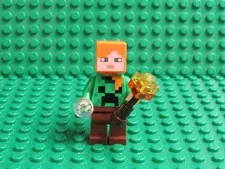 LEGO Minifigure Minecraft Alex Christmas Sweater Min233 Ugly Advent AS23