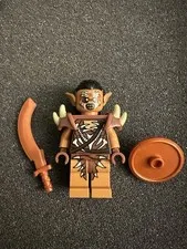 LEGO Gundabad Orc Warrior (Sword & Shield) Minifigure - Hobbit - New