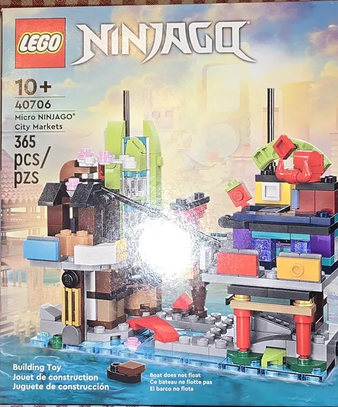 LEGO NINJAGO 40706 Micro NINJAGO City Markets NEW Sealed Limited Edition